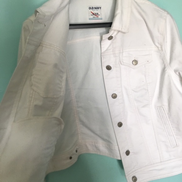 White old Navy Jean jacket - Picture 2 of 3
